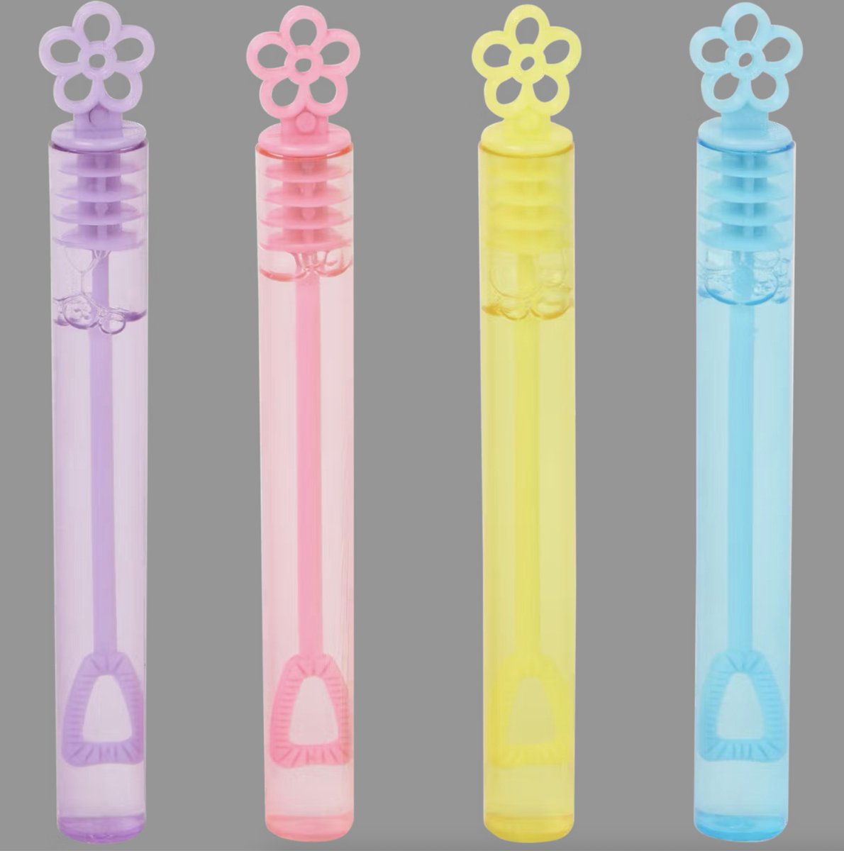 Bellenblaas | traktatie | uitdeelcadeautje | 8 stuks | bloemen | trakteren